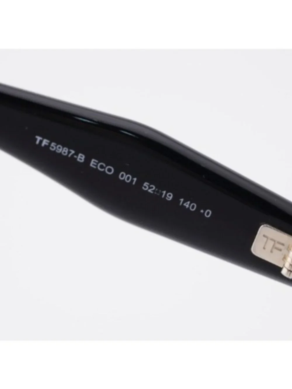 Tom Ford FT5987-B 001 Eyeglasses Black 52mm Round Frame, Blue Light Block